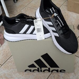 NWT Adidas Black Mesh Running Shoes